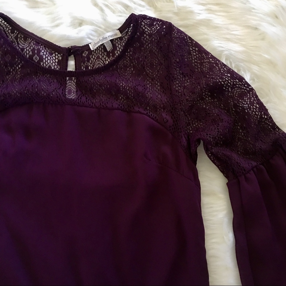 Charlotte Russe Dress with Bell Sleeves